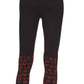 Hatha Asana Yoga Capri Pants - Seamless, Black
