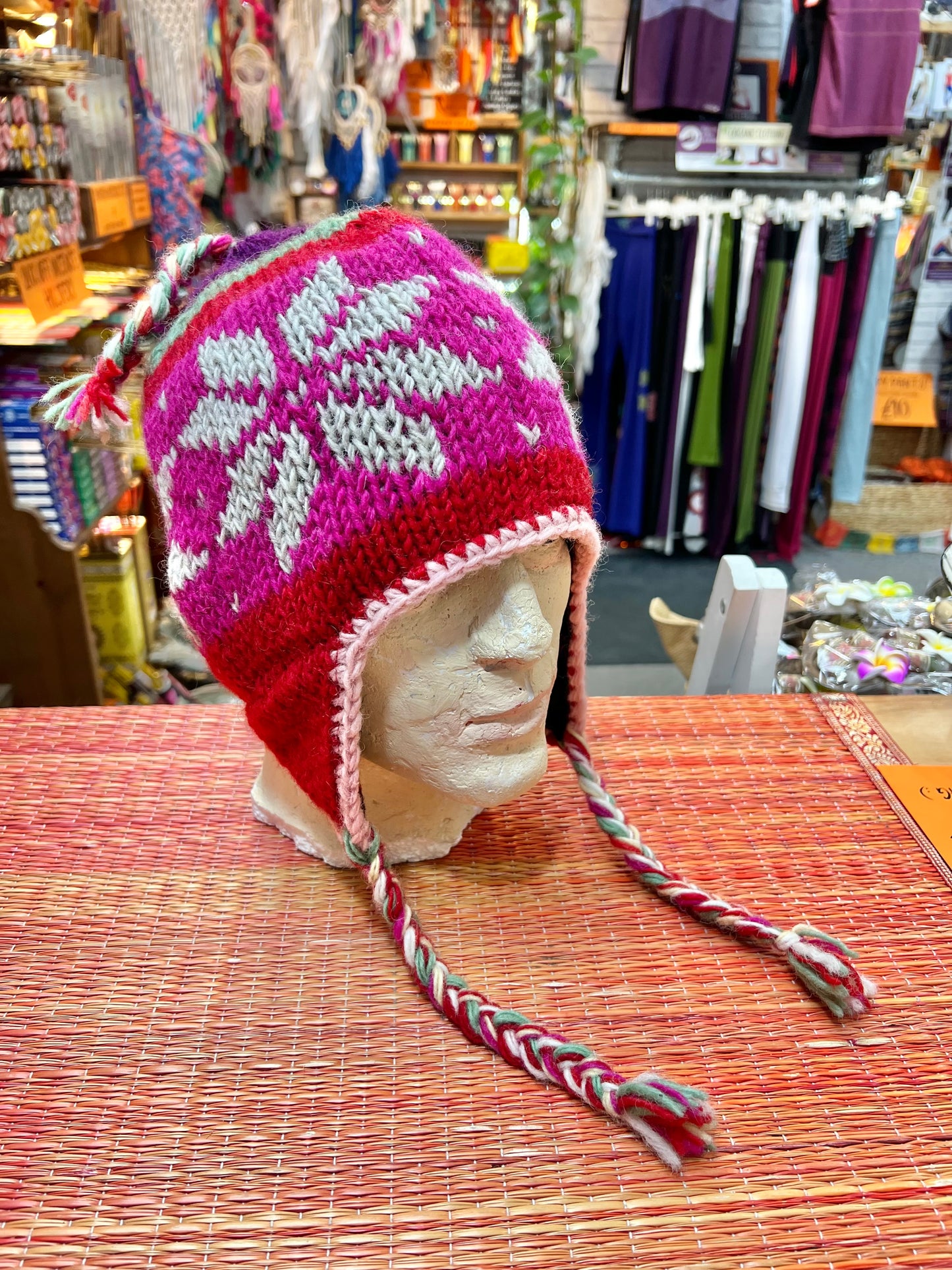 Wool Trapper Hat (Made in Nepal) - One of One