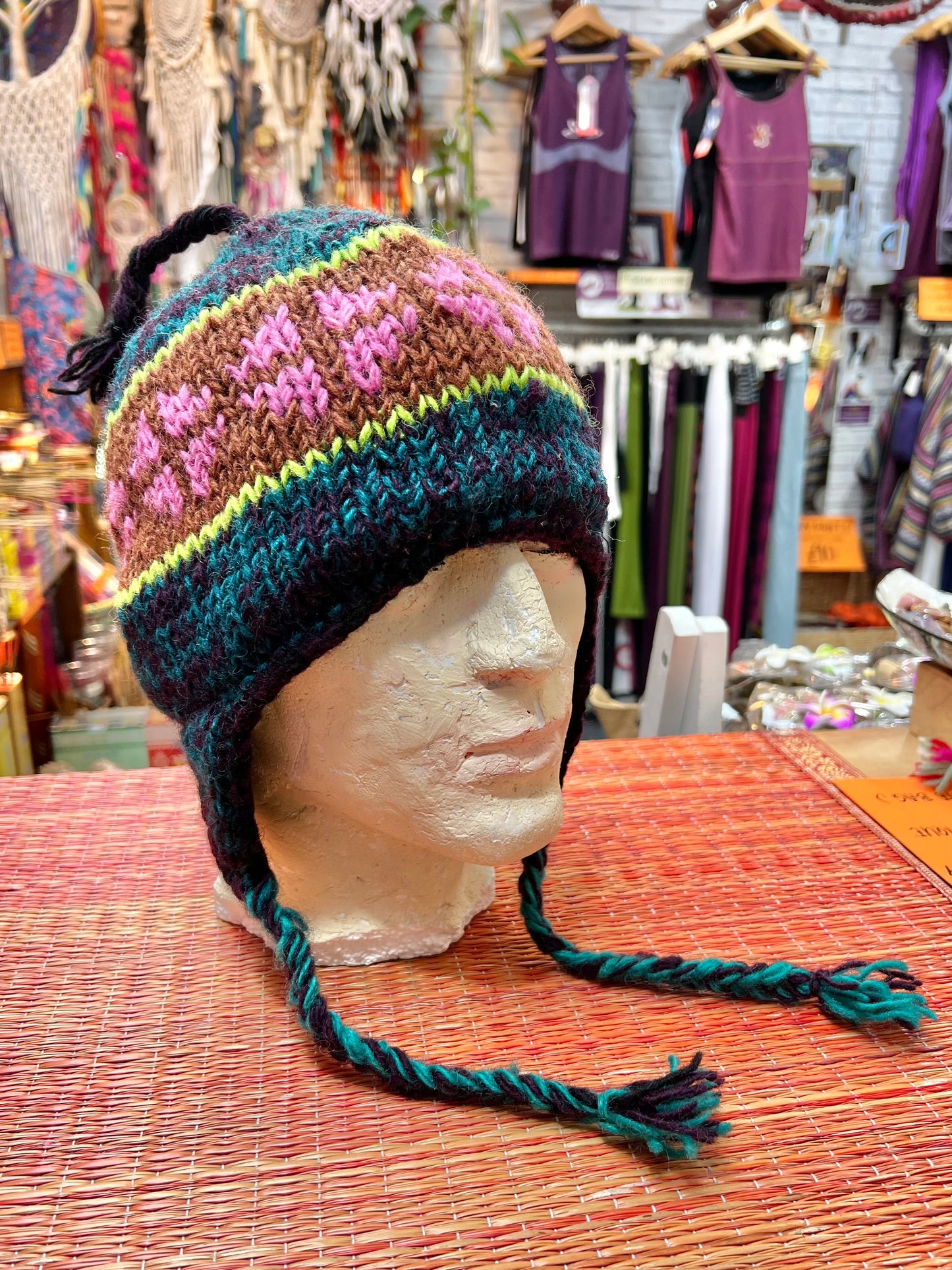 Wool Trapper Hat (Made in Nepal) - One of One