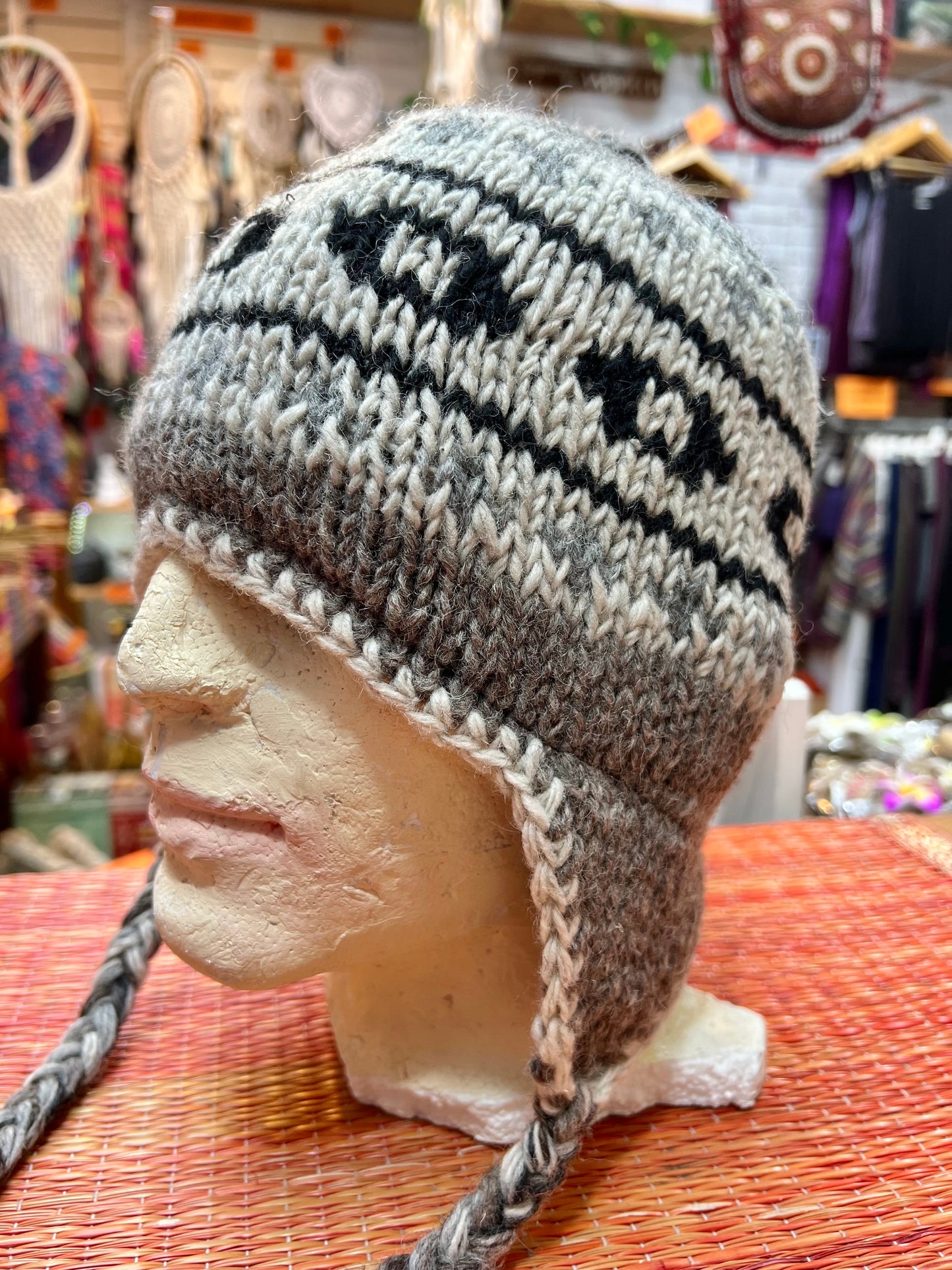 Wool Trapper Hat (Made in Nepal) - One of One