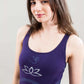 Lotus Skirt Yoga Outfit - Organic, Purple, Seamless, Moisture Wicking