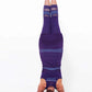 Lotus Skirt Yoga Outfit - Organic, Purple, Seamless, Moisture Wicking