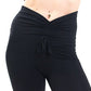 Om Chakra Yoga Legging Outfit - Black, Embroidery, Organic
