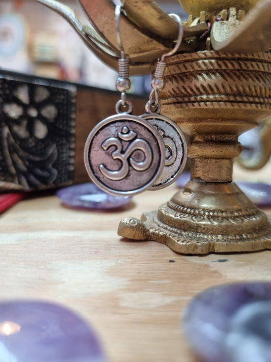 Om Earrings