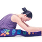 Organic Chakra Leggings, Hand Painted, Purple