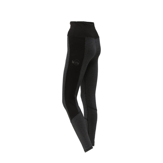 Prana Organic Yoga Leggings With Phone Pocket, Black, Full Length