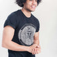 Tibetan Om T Shirt - Organic, Crew Inspired, Black