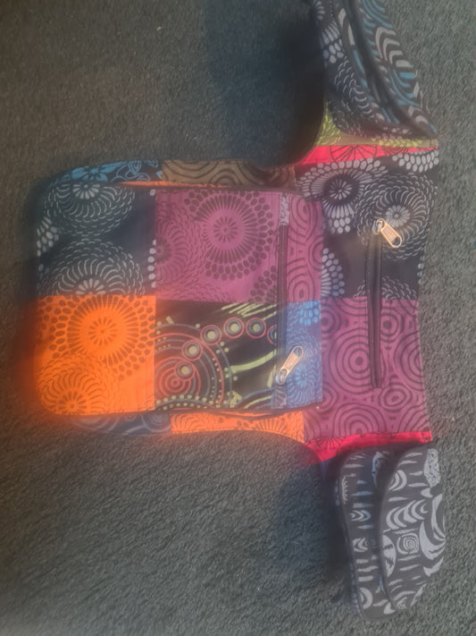 Unisex Belt/Bum Travel Bags With Patches And Loads of Pockets