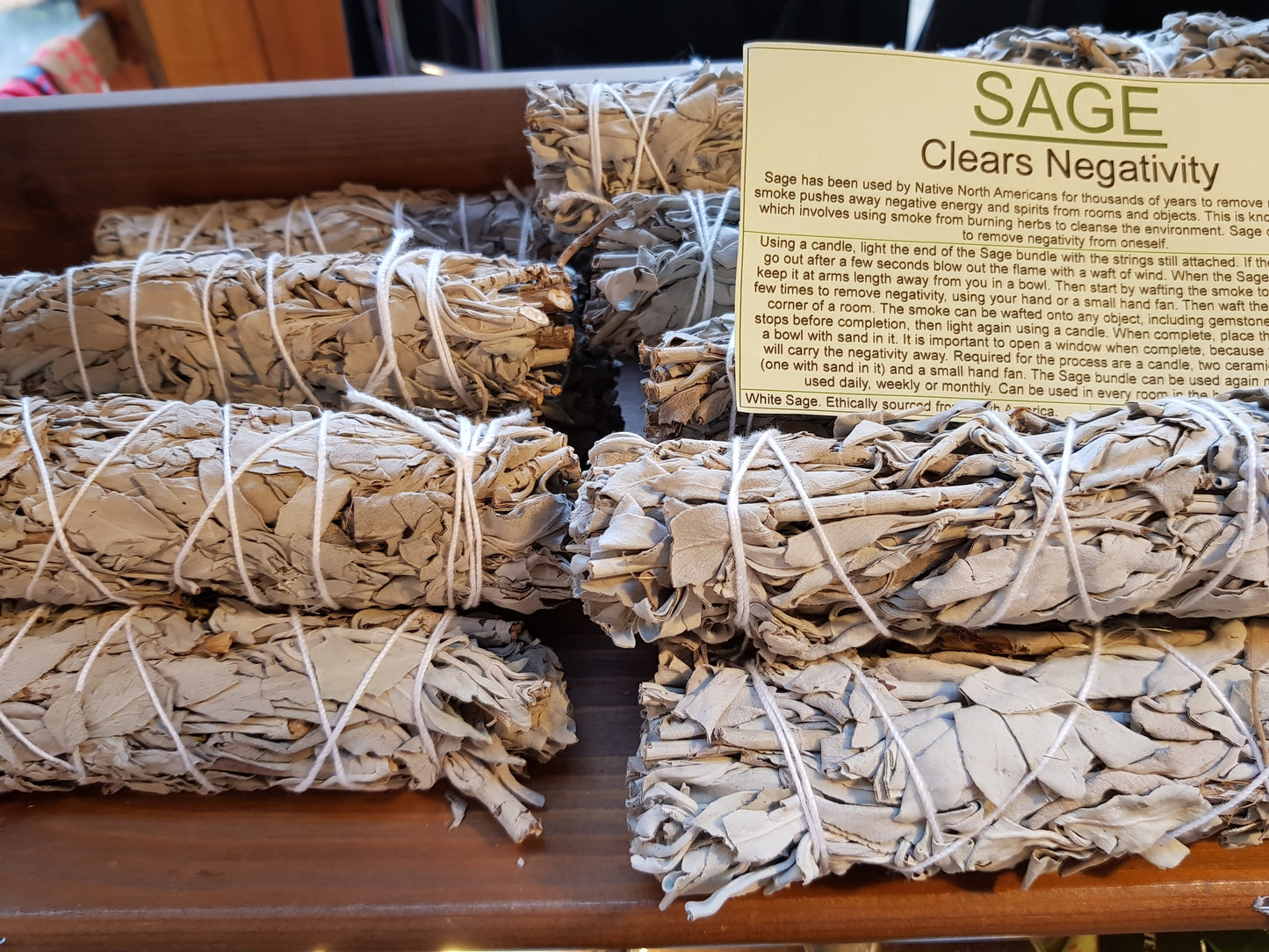 White Sage Smudge Stick – 4 Inch