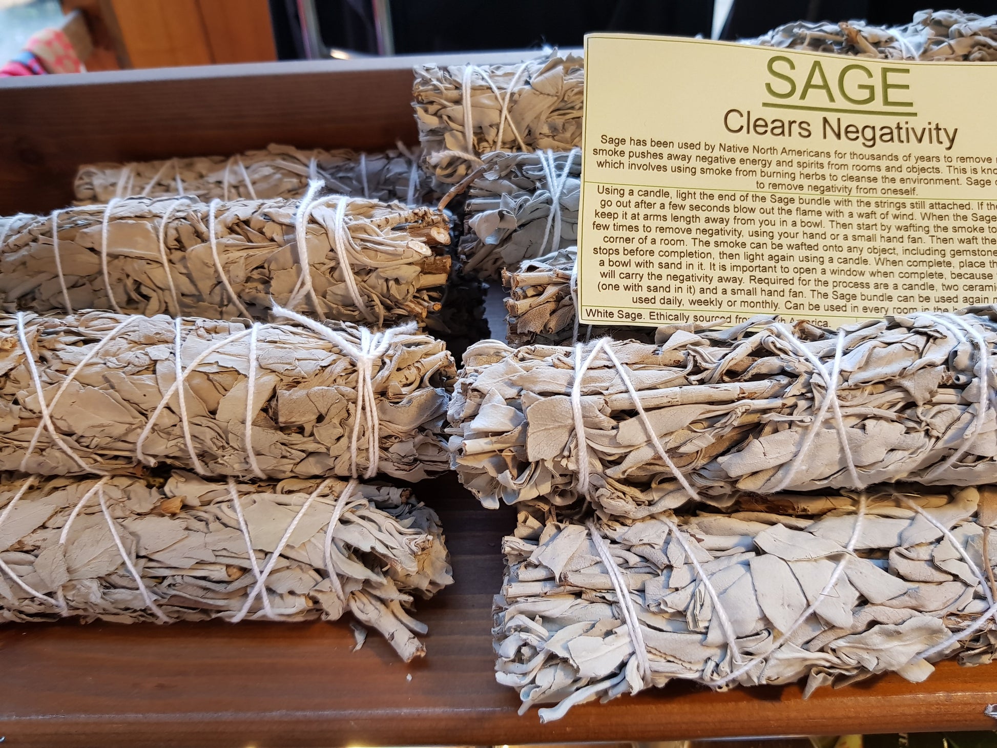 White Sage Smudge Stick – 4 Inch