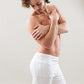 Yoga Shorts For Men 'Yogi' - White, Black