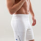 Yoga Shorts For Men 'Yogi' - White, Black