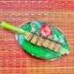 Fragrance Oil Set of 6 on Banana Leaf Wooden Tray