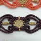 Macrame Flower Of Life Yoga Bracelet Or Anklet - Random Colour